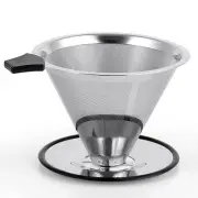 1 PCS Slow Drip Coffee Paperless and Reusable Ultra Fine Micromesh D3M36770