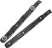 STOBOK 1Pair Hard Drive Rail Bracket Mount Durable Plastic Chassis Mounting Rail for Computer Cases Replacement for Broken Worn Out Hard Drive Bracket Stabilizes Hard Disk