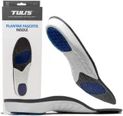 Tuli's Plantar Fasciitis Insoles / Orthotics - Full Length Arch Support Inserts for Flat Feet, High Arches, and Heel Pain Relief