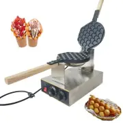 110V Electric Egg Cake Oven Commercial Non-stick Eggettes Waffle Maker Machine