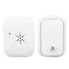 Self Powered Doorbell 50 Or 60Hz White Battery Free Waterproof Wireless Re TOH