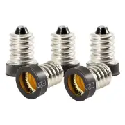 (6pcs) European E14 Base to Candelabra E12 C7 base Socket Adapter Converter
