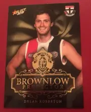 2018 AFL Select Footy Stars Brownlow Gold Predictor DYLAN ROBERTON 127/250