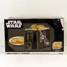 Disney Star Wars Toaster Empire & Rebel 2 Slice Toaster + Cool Touch Exterior