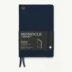 德國 LEUCHTTURM1917 X MONOCLE DREHGRIFFEL 棉麻硬殼筆記本 B6/ 深藍/ 方點 ESLITE誠品