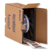 Brady 2" x 1.250" PS-750-2-BR | Brown Heat Shrink Wire Marking Sleeve Labels