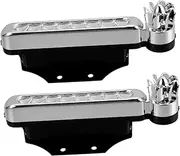 SWOOMEY 2pcs Auto Wind Power Running Lights Led Bulbs Daytime Running Light for Cars Trucks and Motorcycles Energy Efficient Angle No Battery Required