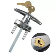 Door lock silverline garage locking handle 75 mm