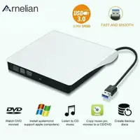 在飛比找蝦皮購物優惠-Arnelian 外置超薄 USB 3.0 DVD 驅動器 