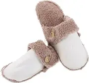Milisten Detachable Warm Inner Liners for Slippers Clogs Boots Plush Slip Inserts for Cold Stability for Use in Autumn Winter