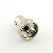 1x Nickel BNC Female Jack To SMA Female Jack Coax Straight RF Connector Adapter