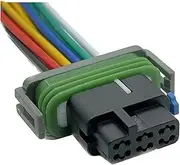 CCWUTQF 12 Pin 0.8 Series Miniature Connector Car Reversing Plug Wire Harness Auto Adapter DJ7127A-0.8-21(20 Pcs)
