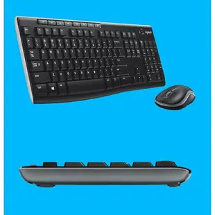 Logitech 羅技 MK270R 無線鍵鼠組 2.4GHz Nano接受器 防潑水 8個快捷鍵