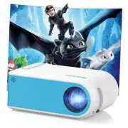 Nasin Mini Projector, 1080P Supported Portable Movie Projector, Home Theater