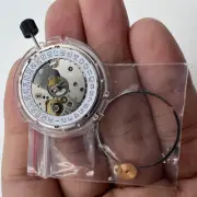 Seagull ST2130 Automatic Silver Plated Movement Clone Replacement for ETA 2824-2