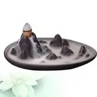 Handmade Backflow Waterfall Incense Tray Incense Stick Holder Reading Room