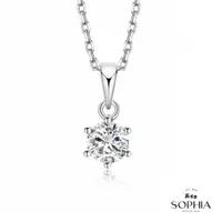 在飛比找PChome24h購物優惠-SOPHIA 蘇菲亞珠寶 - 經典六爪 0.20ct 18K