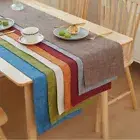 Solid color Table Cover Rectangular Tablecloth Table Runner Table Decoration