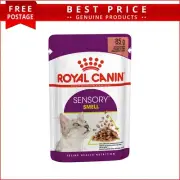 Royal Canin Sensory Smell Gravy Adult Pouches Wet 1 Pack Cat Food 12*85 Gms