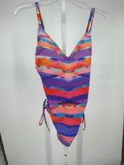 Miraclesuit Womens Skinny Dippers One Piece Swimsuit Small Rainbow Shape Shifter