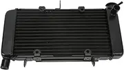 Brilluxa Oil Cooler, Engine Radiator Unit, Compatible with CBR500 2016‑2021, Aluminum Heat Transfer System, Motorcycle Cooling Assembly Replacement