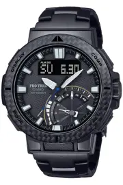 CASIO PRO TREK PRW-73XT-1JF ANGLER Titanium Band Solar Radio Men Watch NEW