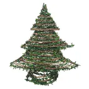 LVD Xmas Tree Jingle Festive Christmas Home/Office Decor w/ Led Light 40cm