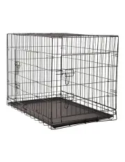 [4 Paws] Foldable Metal Pet Crate 48inch in Black