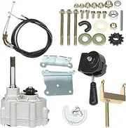 GXYWADY Go Kart Forward Reverse Gearbox Kit Replacement for 2HP-13HP Engine 4 Stroke TAV Series 30 Torque Converter 35 Go Karts Accessories Go Kart Transmission