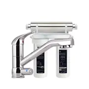 PURETEC ESR2 Tripla T2 Three-Way Kitchen Mixer Tap With Under Sink UV Filter System for Rainwater