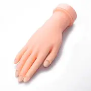 Flexible Soft Mannequin Model Painting Practice Tool Nail Art Fake Hand Nail