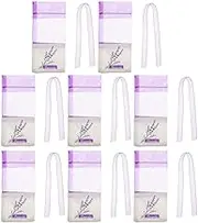 VICASKY 8pcs Sachet Bag Fragrance Lavender Sachets Lavender Organza Bags Jewelry Pouches Wardrobe Sachets Potpourri Bags Lavender Gauze Bags Sachet Candy Bag Yarn Empty Bag Purple Car