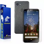 ArmorSuit MilitaryShield Google Pixel 3a Screen Protector + Black Carbon Fiber
