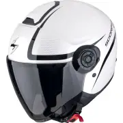 EXO-City II Intercity Black White Jet Helmet