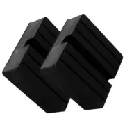 2Pcs Jack Pads Floor Jack Adapter Floor Jack Rubber Pad Outdoor Replace