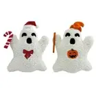 Cloud Ghost Ghost Pillow White Stuffed Cushion Spooky Pillows Festival Theme