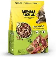 RawMix50 Premium Freeze-Dried Raw Grass-Fed Lamb Recipe Dog Food, Protein Rich, Includes Kibble, Non-GMO, No Wheat or Corn, 3.6kg