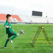 40"x35"x37" Soccer Rebounder Net Kick-Back Portable Football Training Gift