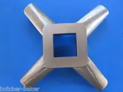 #32 Meat Grinder Chopper Mincer Knife Blade Stainless Steel for Hobart LEM etc