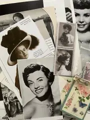 WOMEN / FEMININE themed book pages, cut-outs & more Junk Journal Craft Collage