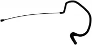 PSE9 Compatible with AKG, Omnidirectional Single-Ear Headworn Microphone, Black