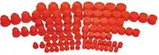 Aeroflow AF98-2025 Plastic Dust Cap & Plug 96Pce Assorted Sizes -3an To -20an