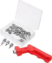 [GOOHOCHY] Spikes for Men Running Shoes Metal Track Spikes 48 Nails Easy to Install and Remove