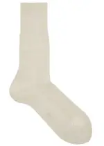 Falke Tiago Cotton-blend Socks - Ecru - 8.5 9.5 (IT43-44) 8.5 9.5 (IT43-44)