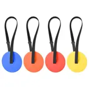 4Pcs Soccer Goal Targets with Adjustable Straps Flexible Football Training Disc