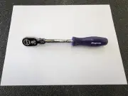 Snap-on Tools USA NEW 1/4" Drive DARK PURPLE Hard Handle Flex Ratchet THLFD72