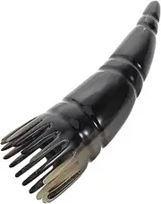 OATIPHO Natural Ox Horn Comb Static Hair Scalp Massager Tool for Gentle Meridian Massage Elegant Shampoo Brush for Smooth Hair Wellbeing