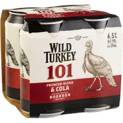 [Wild Turkey] Wild Turkey & Cola 101 Can 375mL