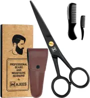 Beard Scissors for Men a Complete Set of Grooming Scissors Mens with 1 Mustache