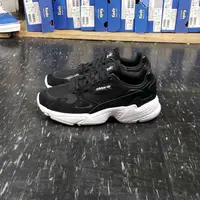 在飛比找樂天市場購物網優惠-Adidas 愛迪達 老爹鞋 Falcon W 黑色 黑白 